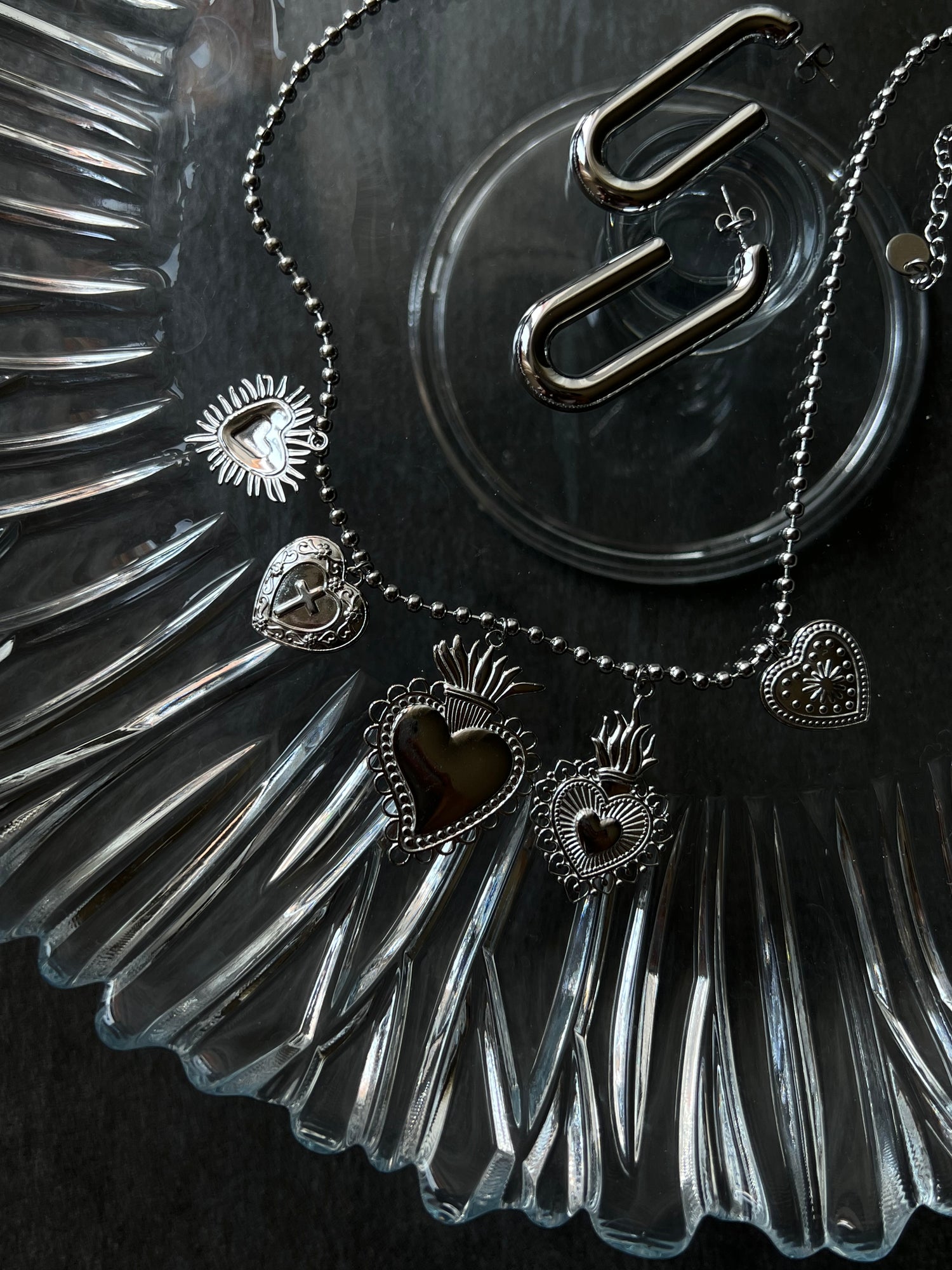 Collana cuori sacri