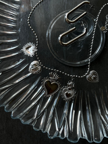 Collana cuori sacri