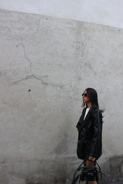 Blazer ecopelle