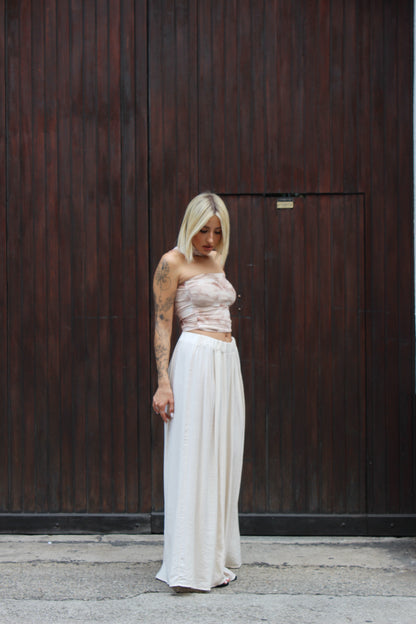Pantalone viscosa Panna