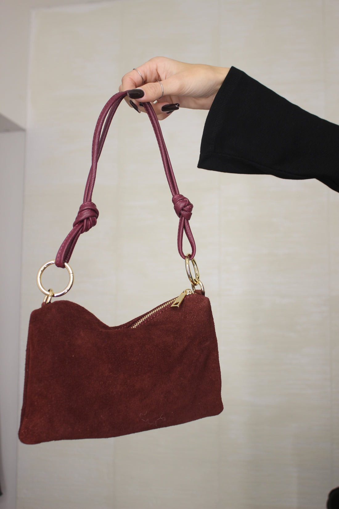 Borsa Mini Bordeaux