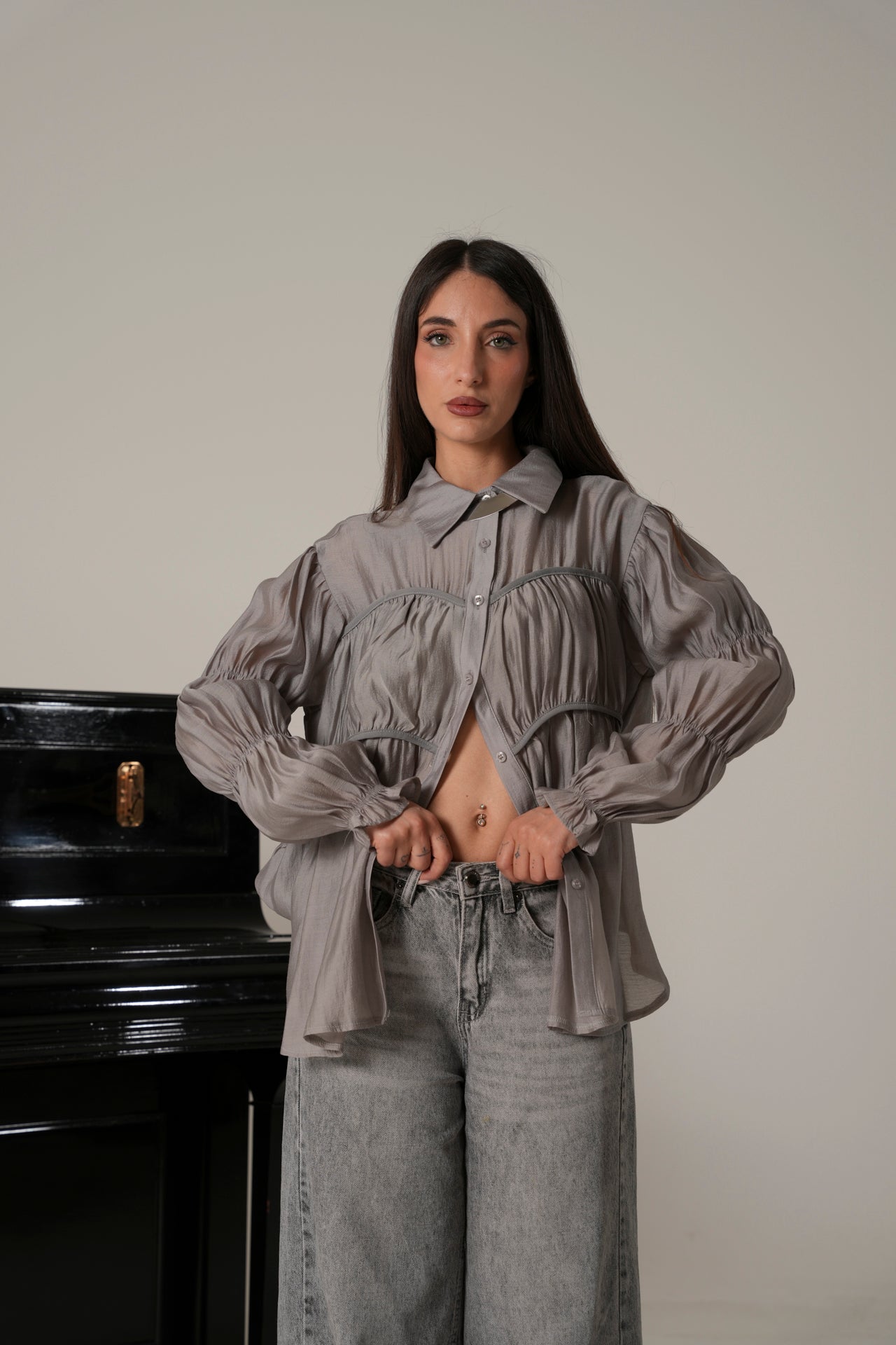 Camicia in seta