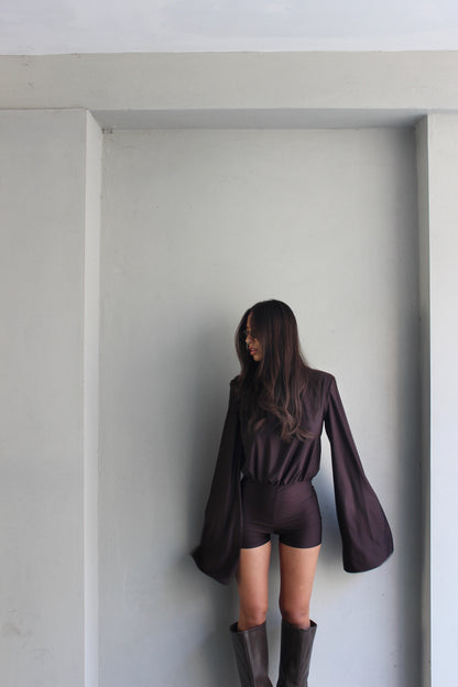 Playsuit Ava cioccolato