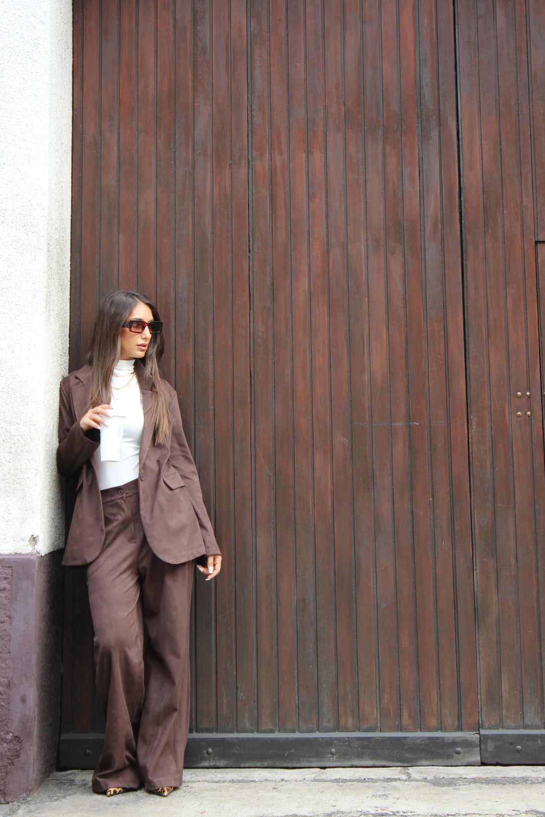 Coordinato in Suede