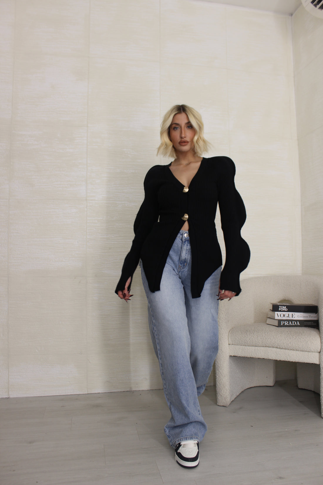 Jeans regular vita alta