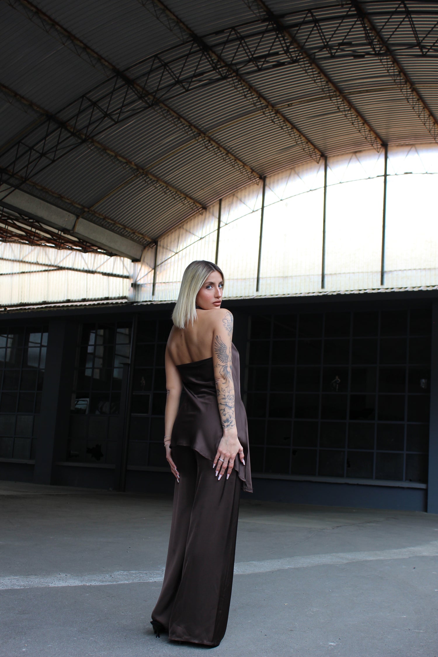 Coordinato caroline cioccolato