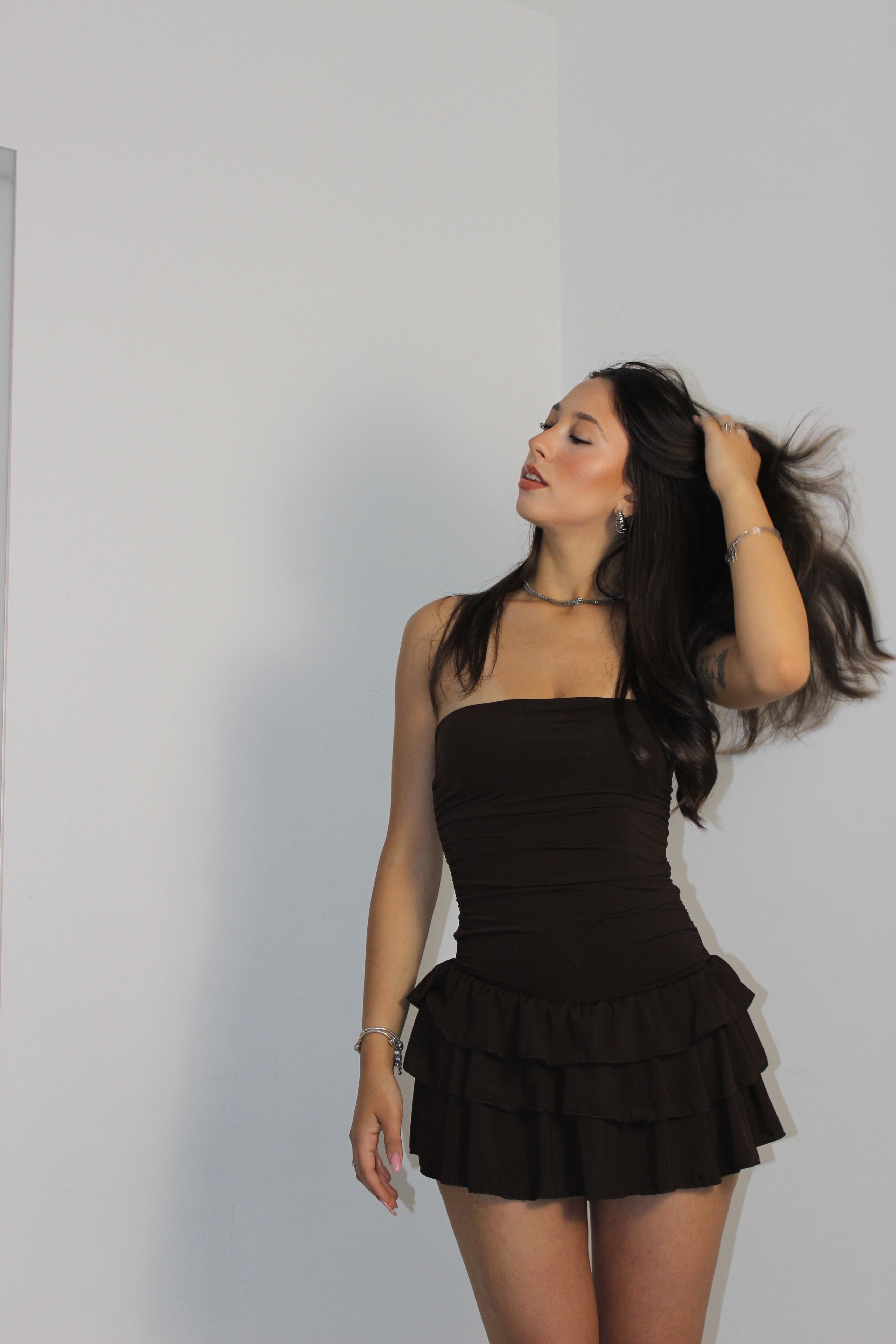 Playsuit basic cioccolato