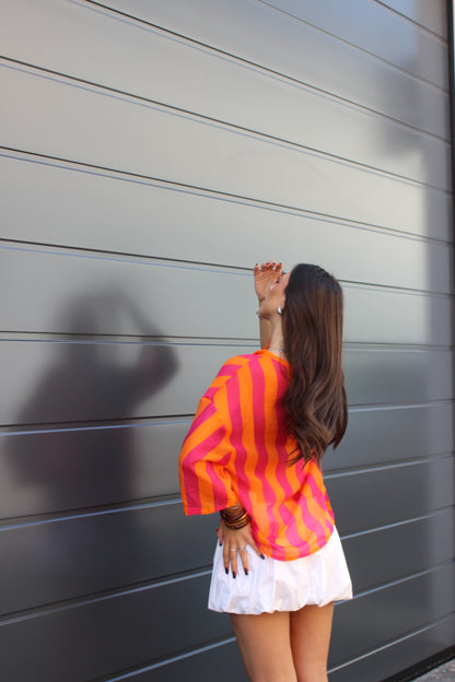 Camicia lines fucsia