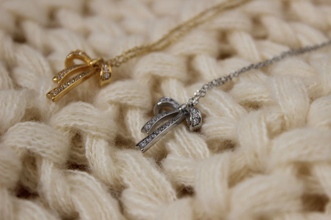 Collana fiocco SILVER