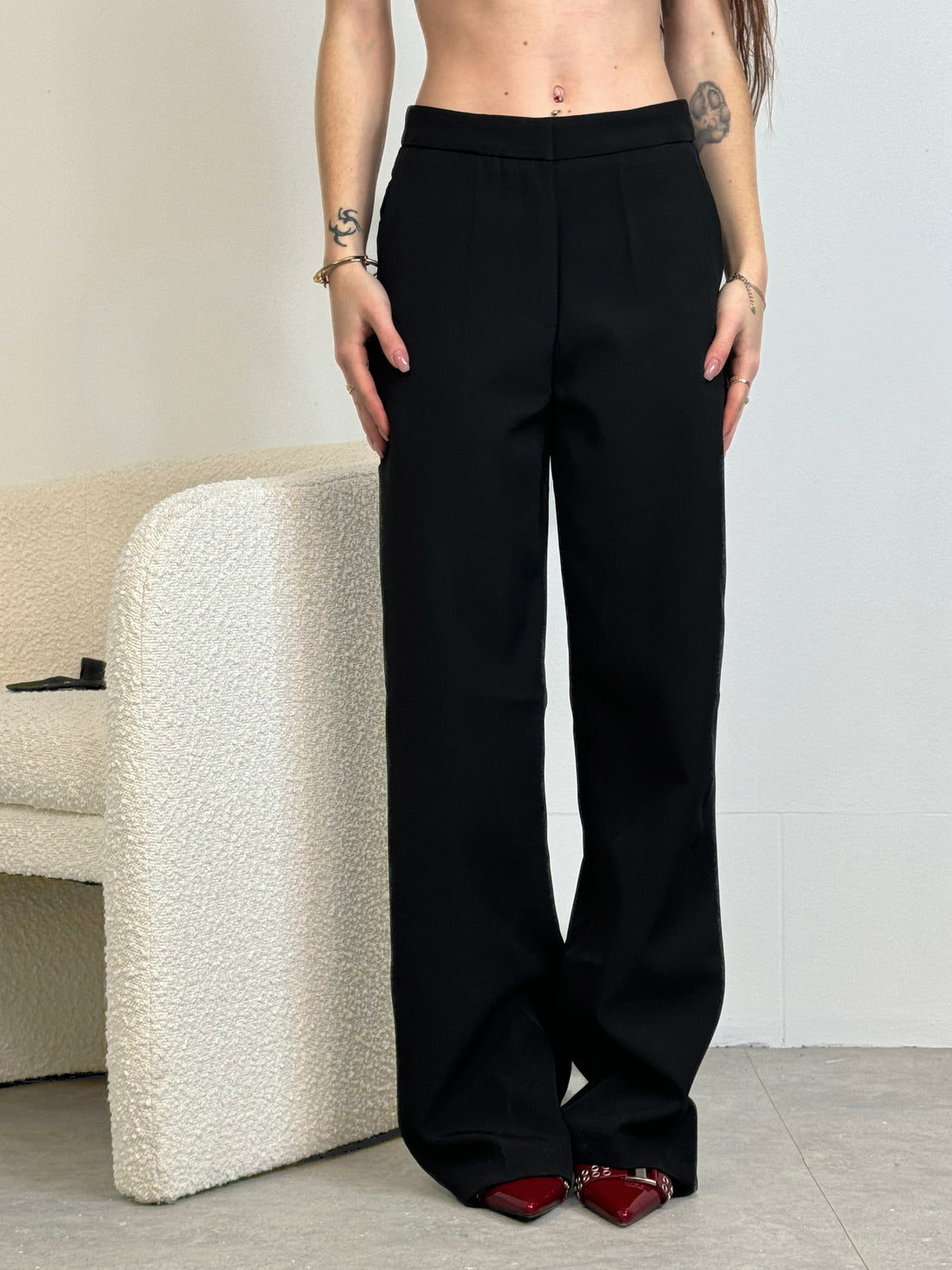 Pantalone effetto bustier
