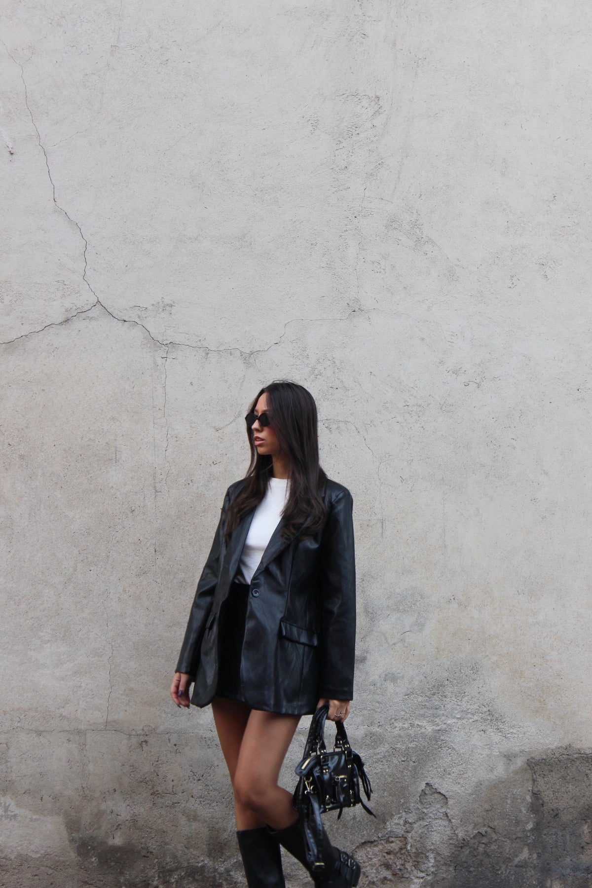 Blazer ecopelle