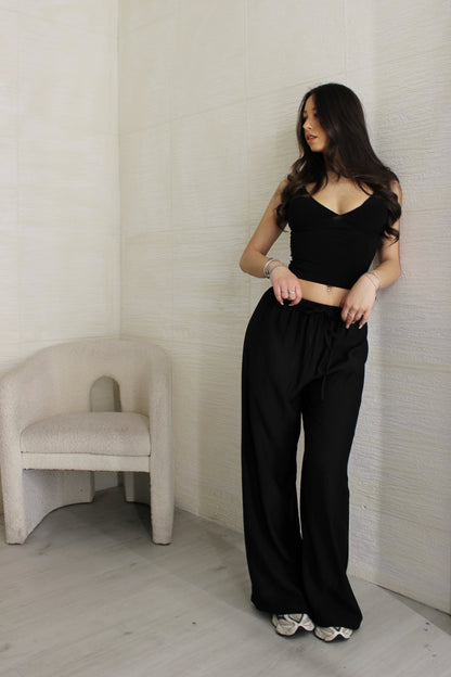 Pantalone basic nero
