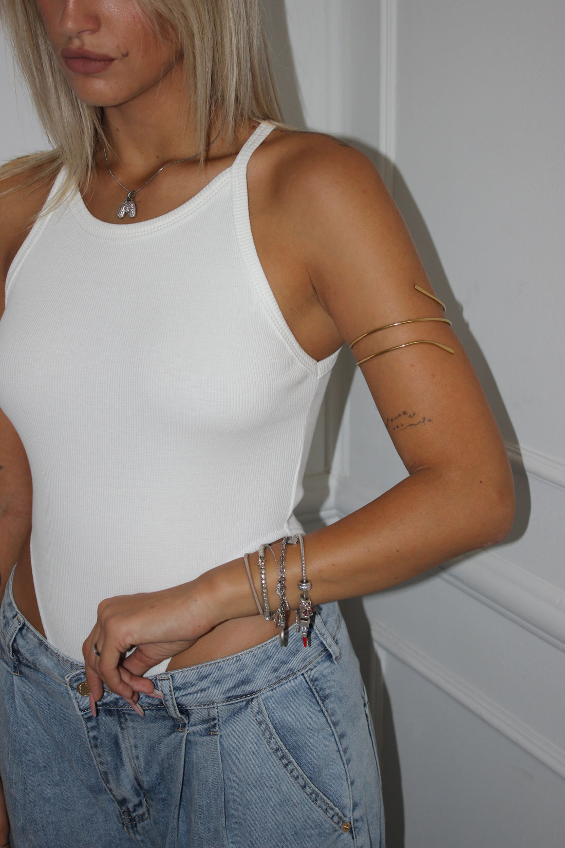 Bracciale arm cuff oro