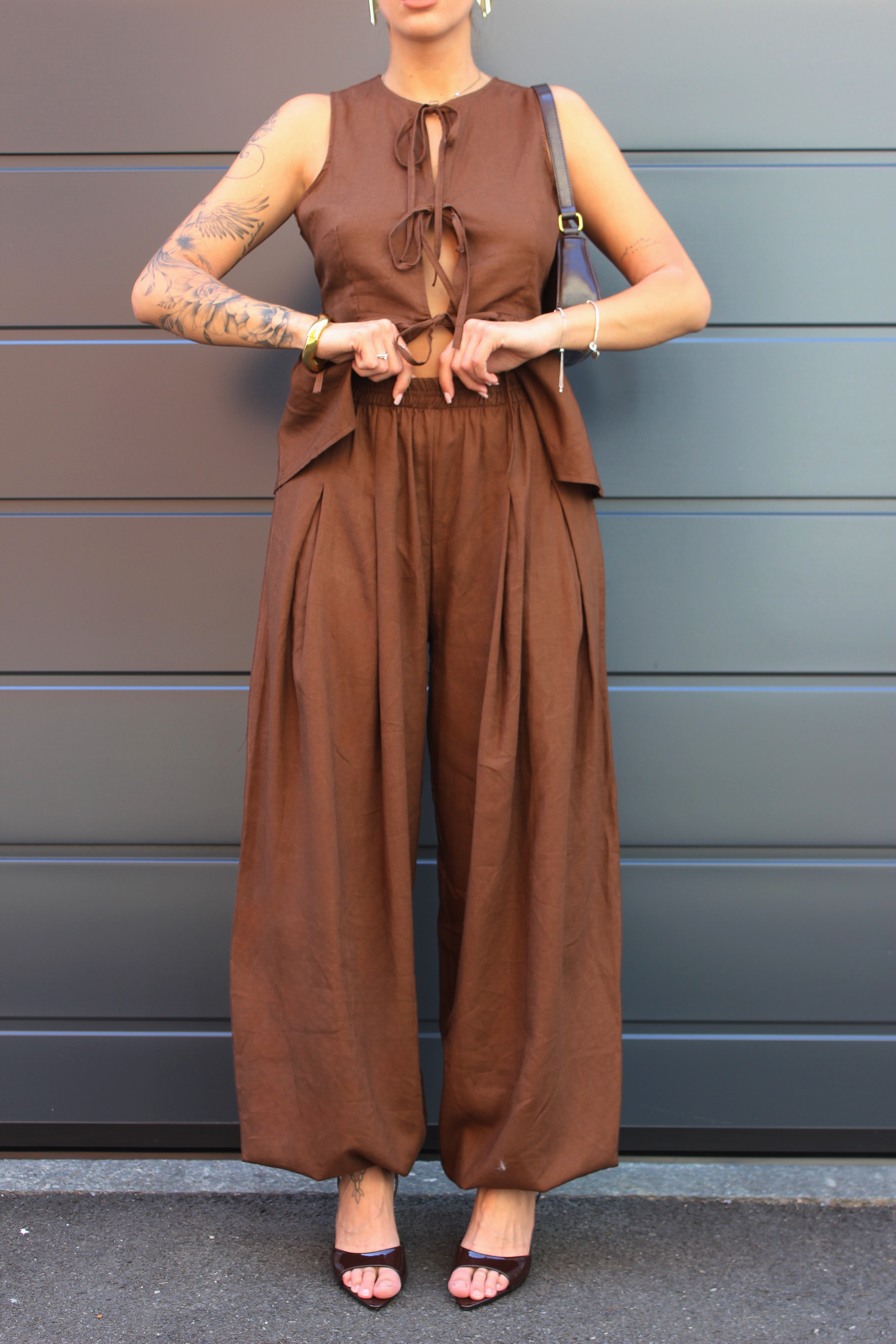 Coordinato Jasmine cioccolato