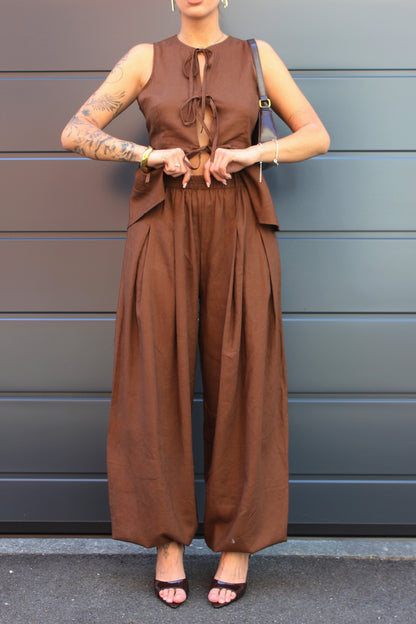 Coordinato Jasmine cioccolato