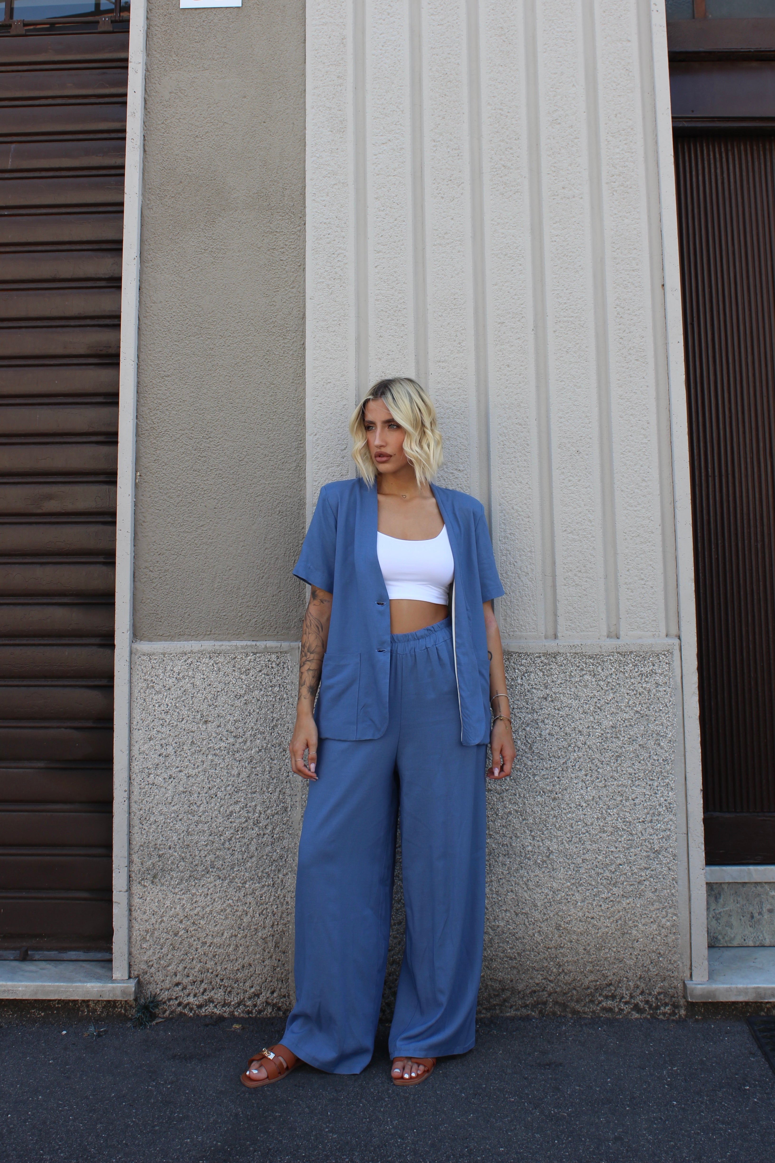 Coordinato Hellen azzurro