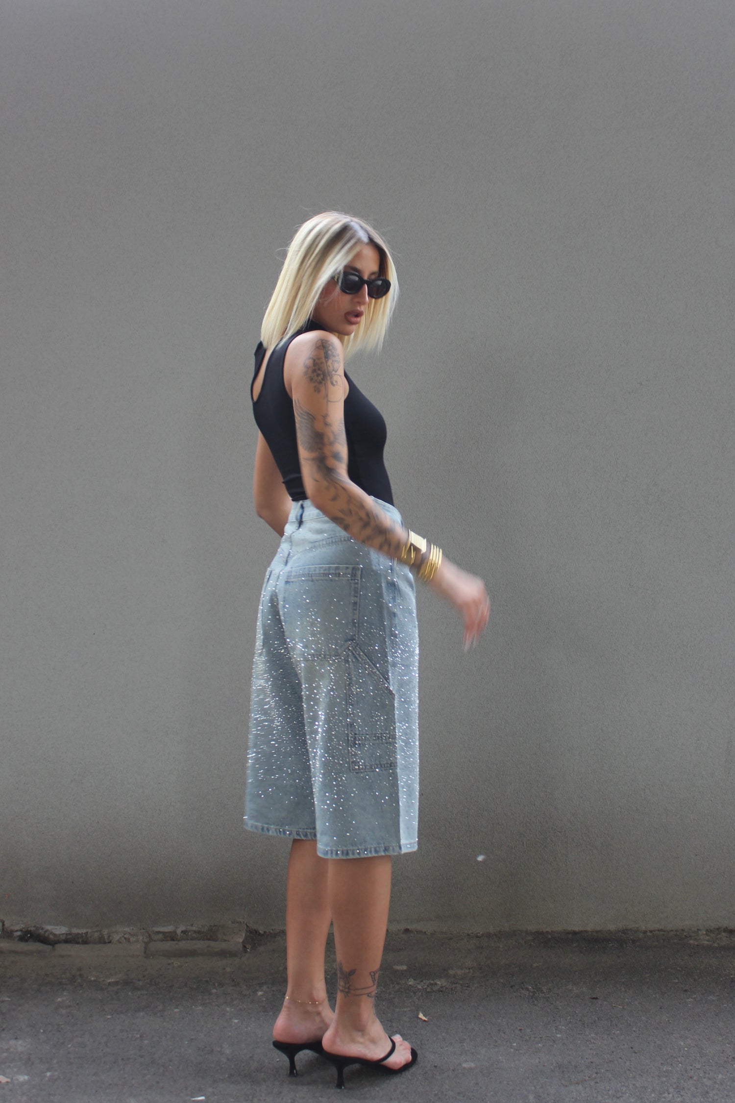Jeans bermuda Luxury