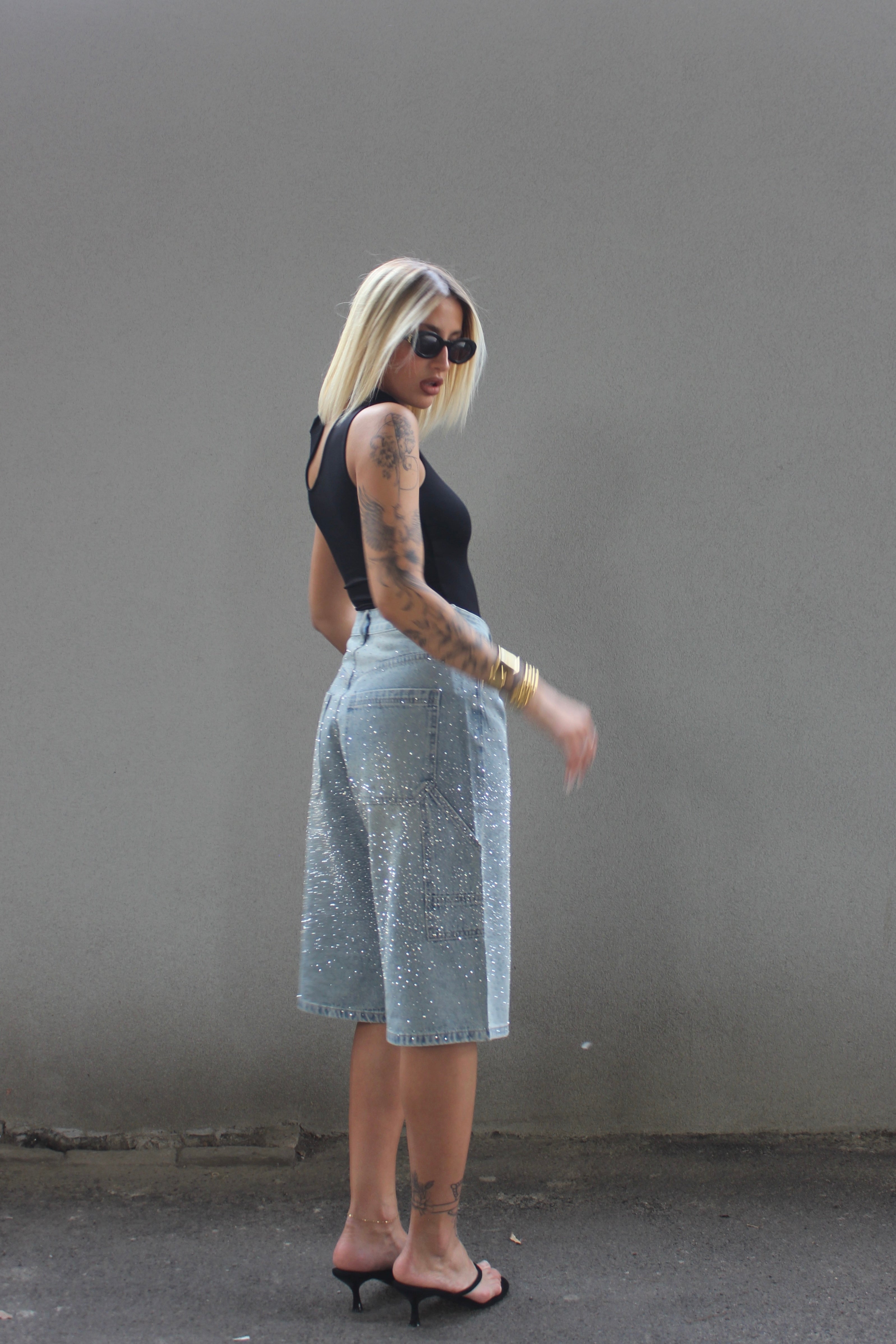 Jeans bermuda Luxury