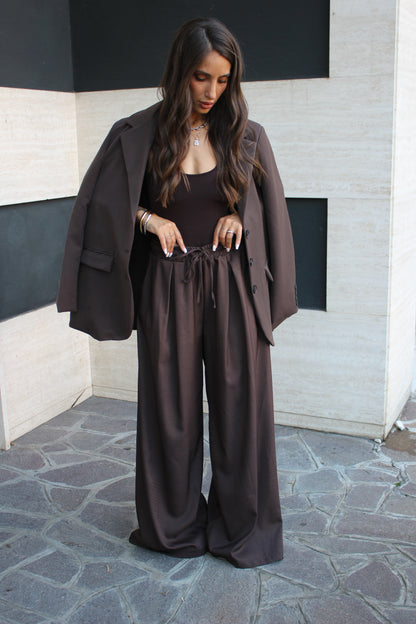 Pantalone Palazzo Chocolate