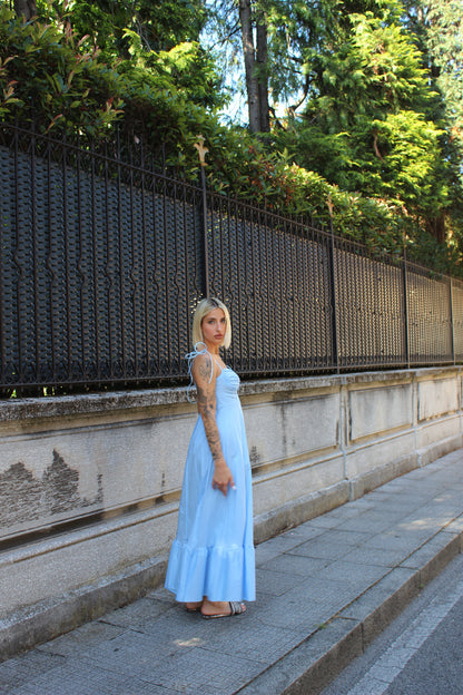 abito Dafne azzurro