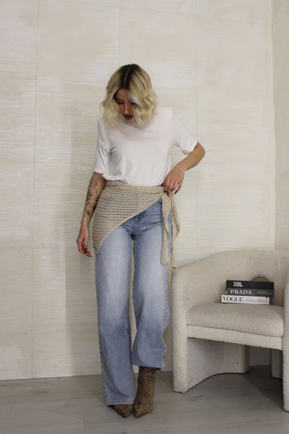 Cintura Pareo Beige