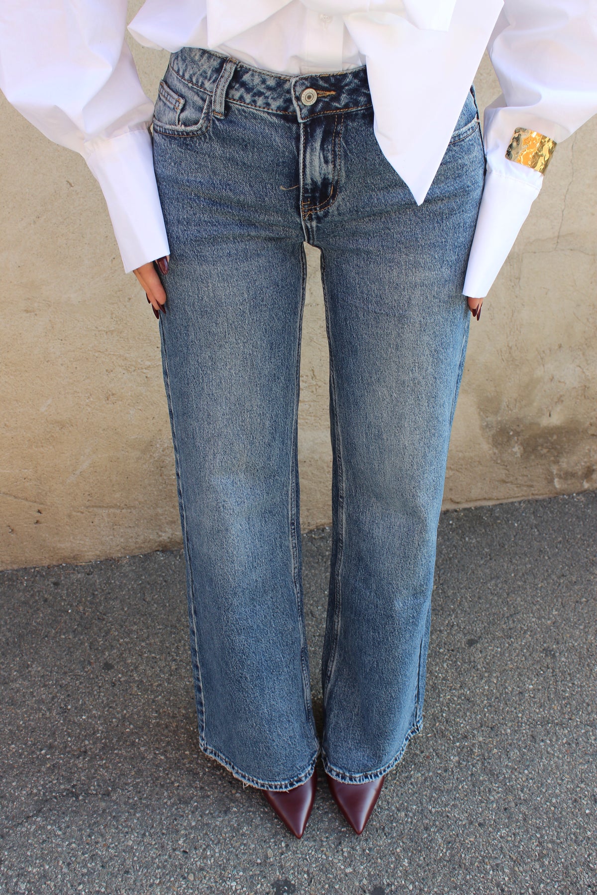 Jeans wide leg