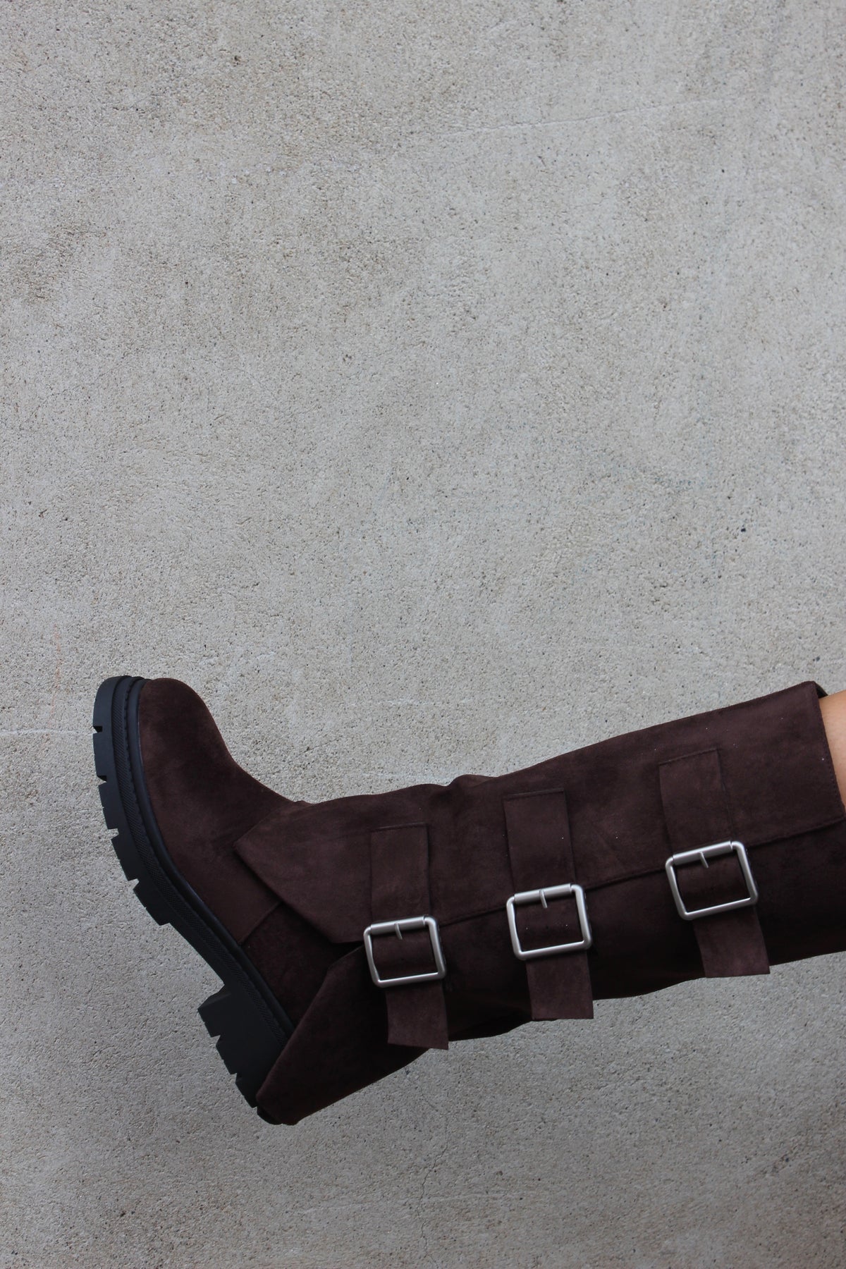 Biker boots cioccolato
