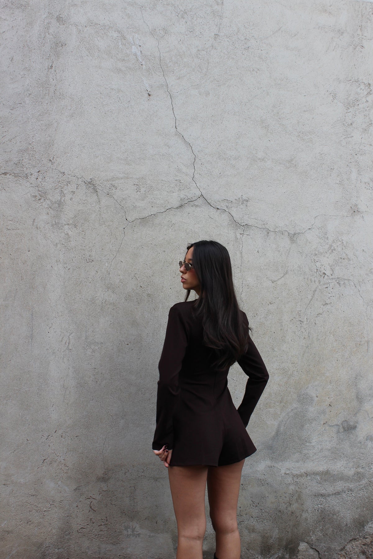 Playsuit Zaira cioccolato