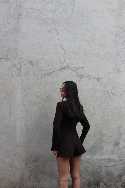 Playsuit Zaira cioccolato