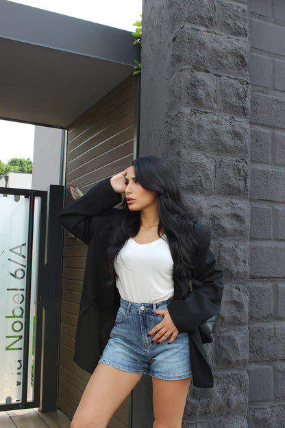 Shorts in jeans