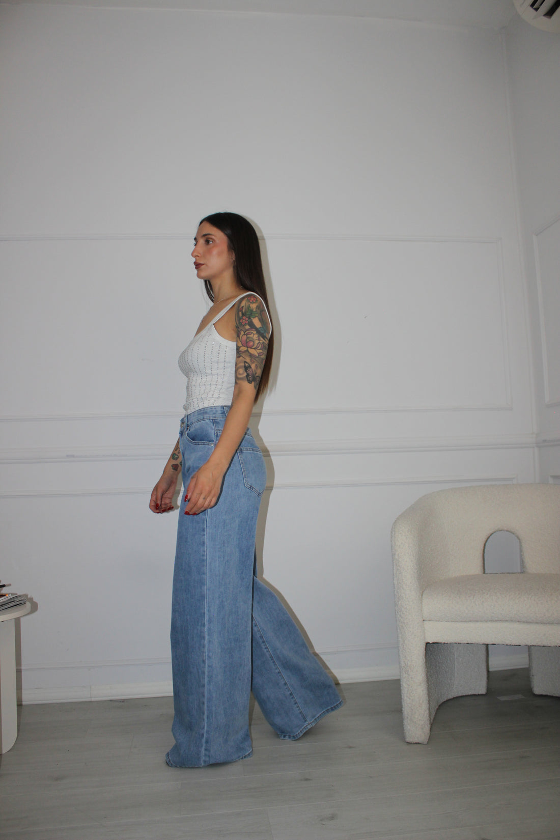 Jeans wide leg