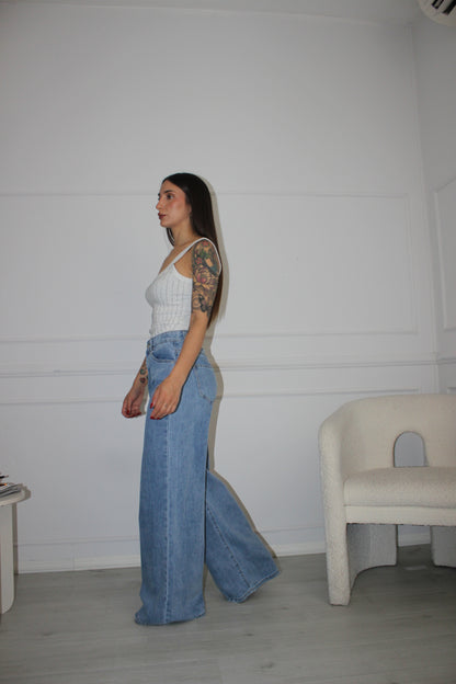 Jeans wide leg
