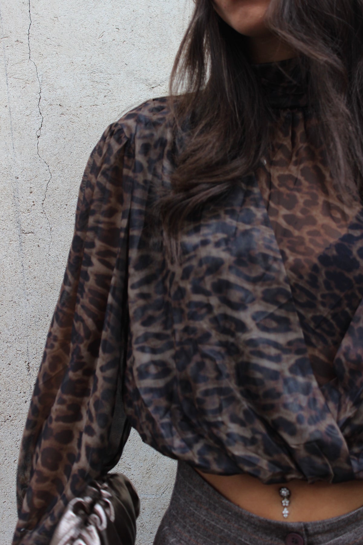 Blusa leopard