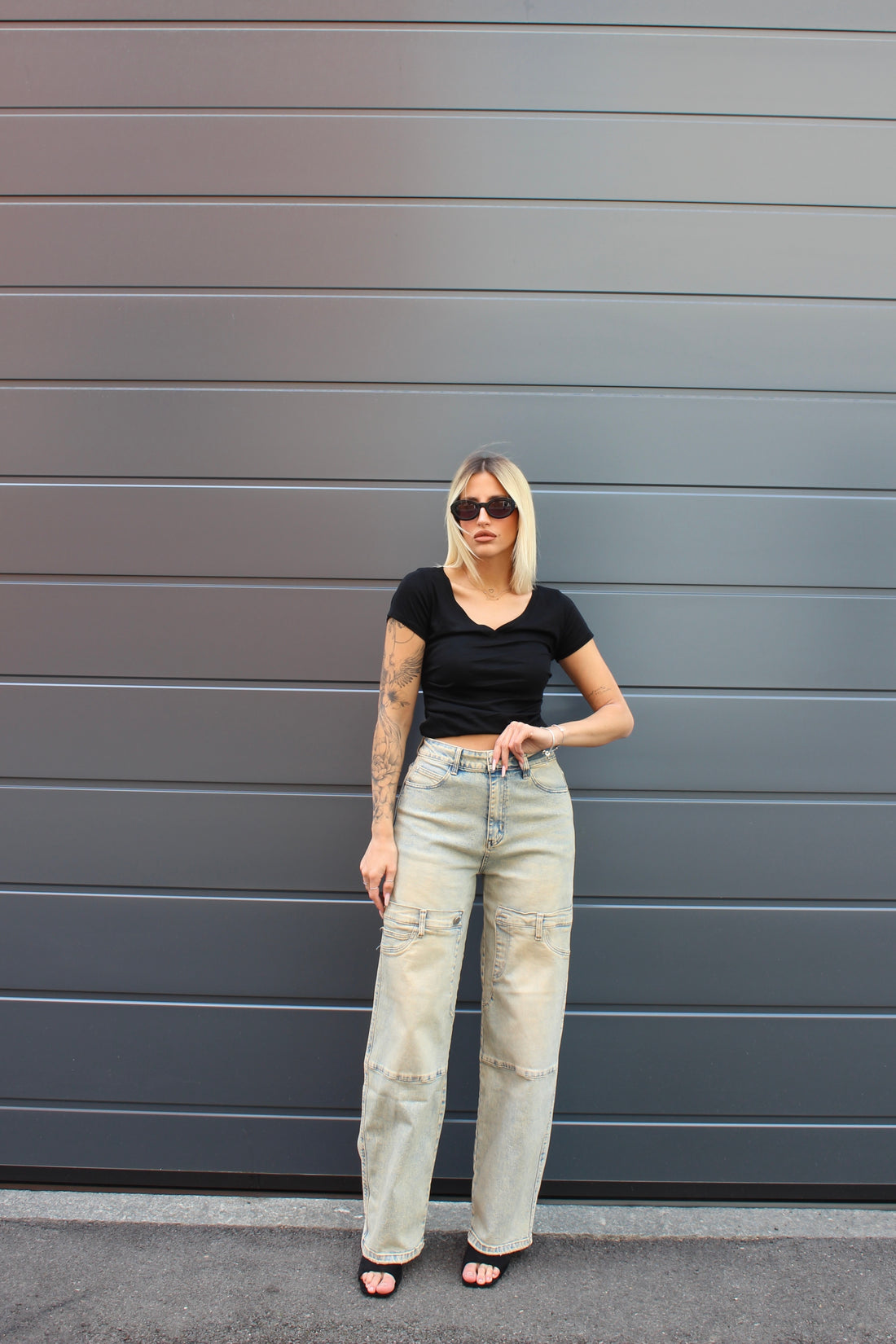 Jeans con patch