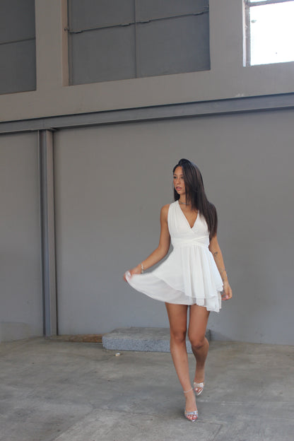 Abito zoe bianco