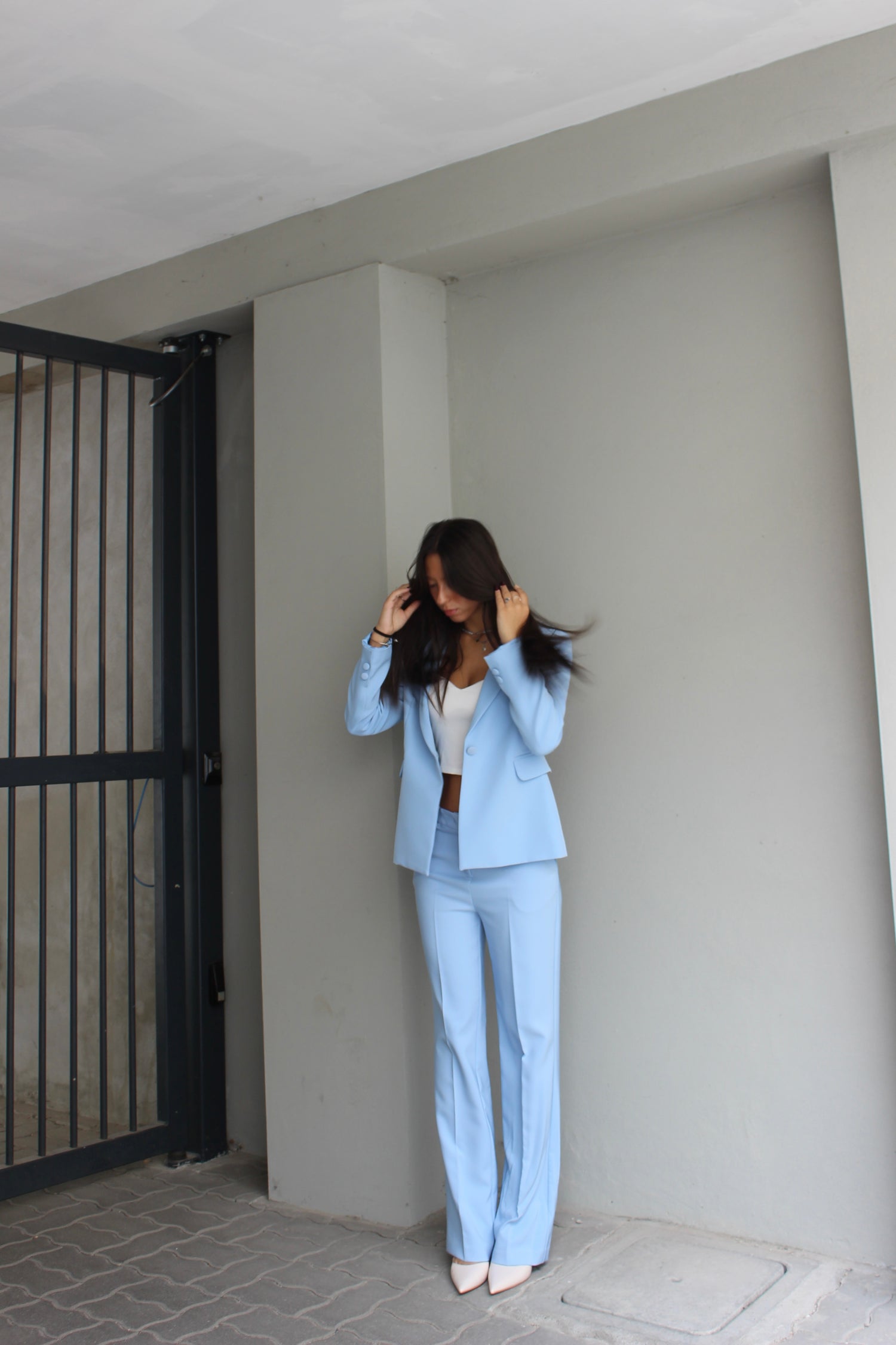 Tailleur Azzurro