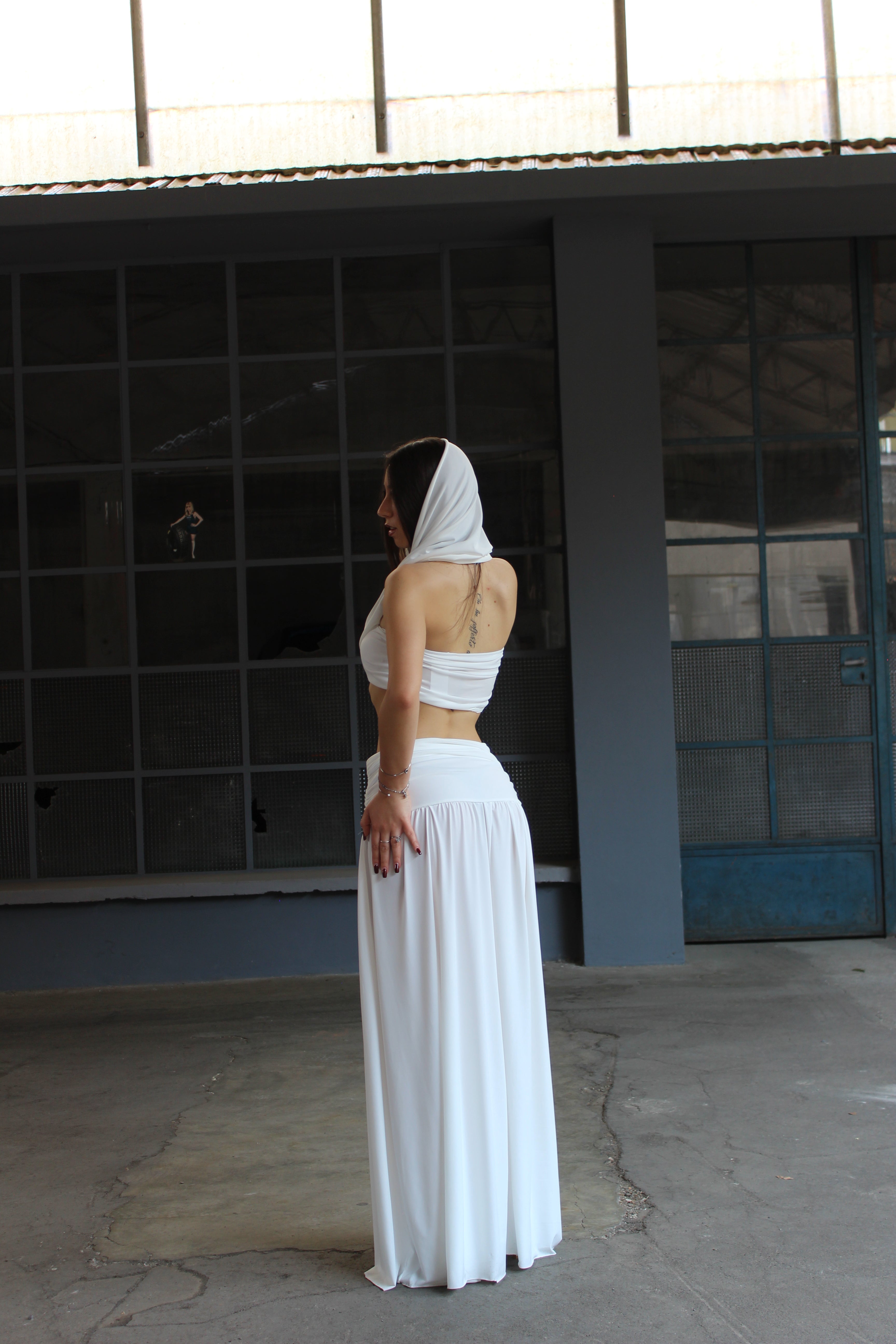 Completo ivy bianco