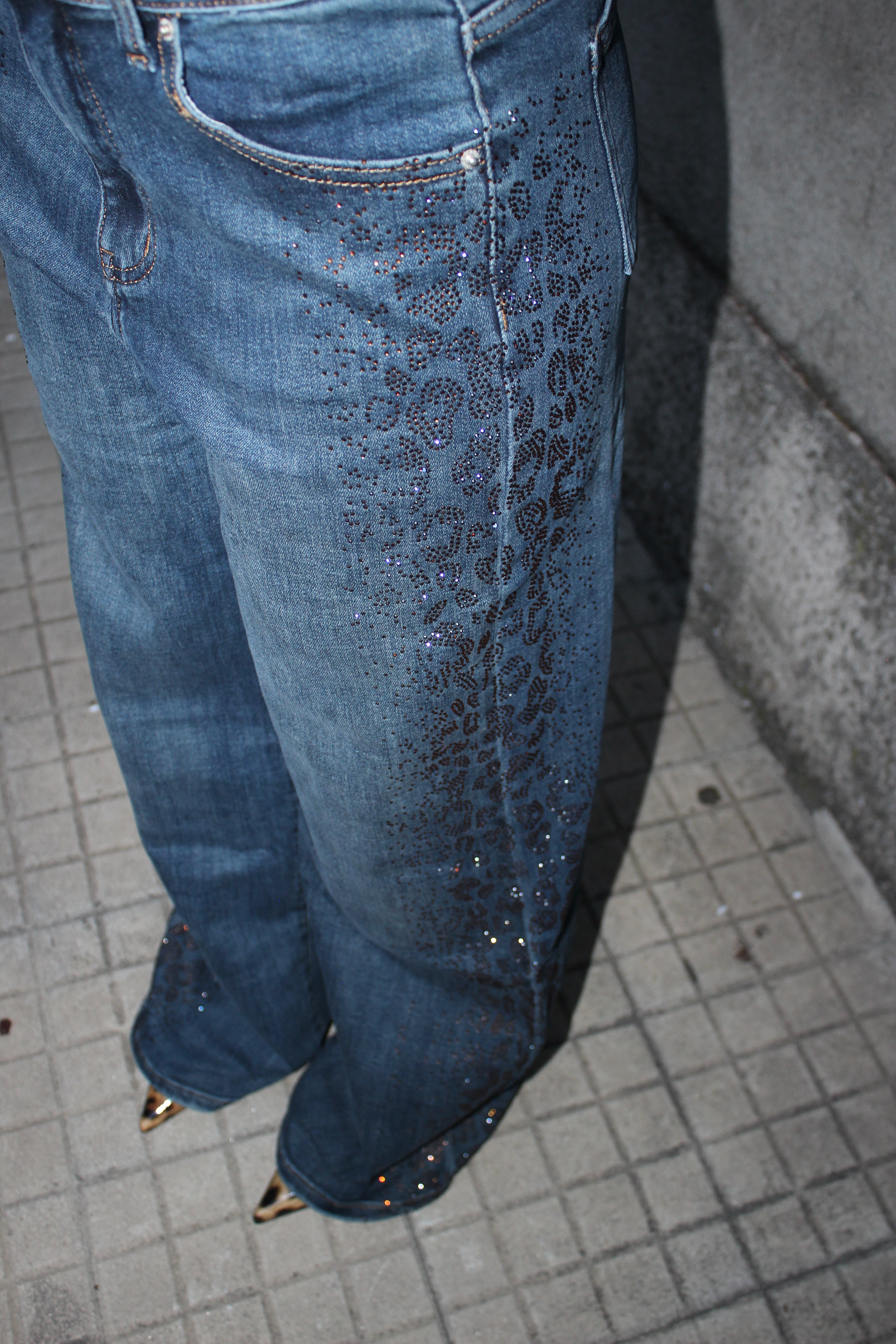 Jeans Luxury Maculato