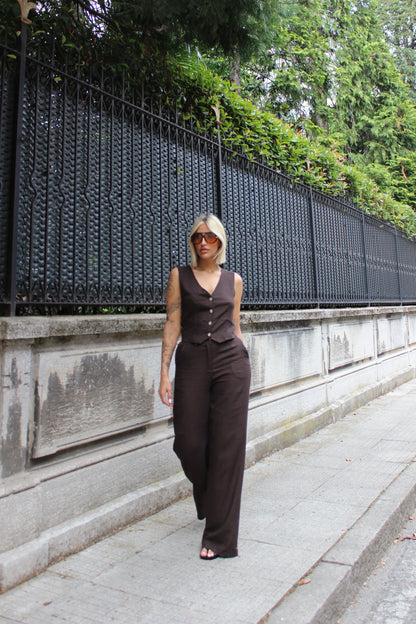 Coordinato Lien cioccolato