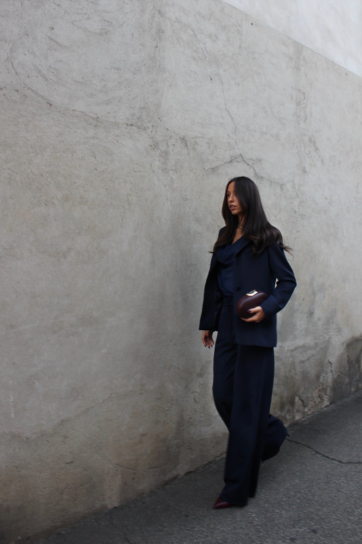 Tailleur veronique blu