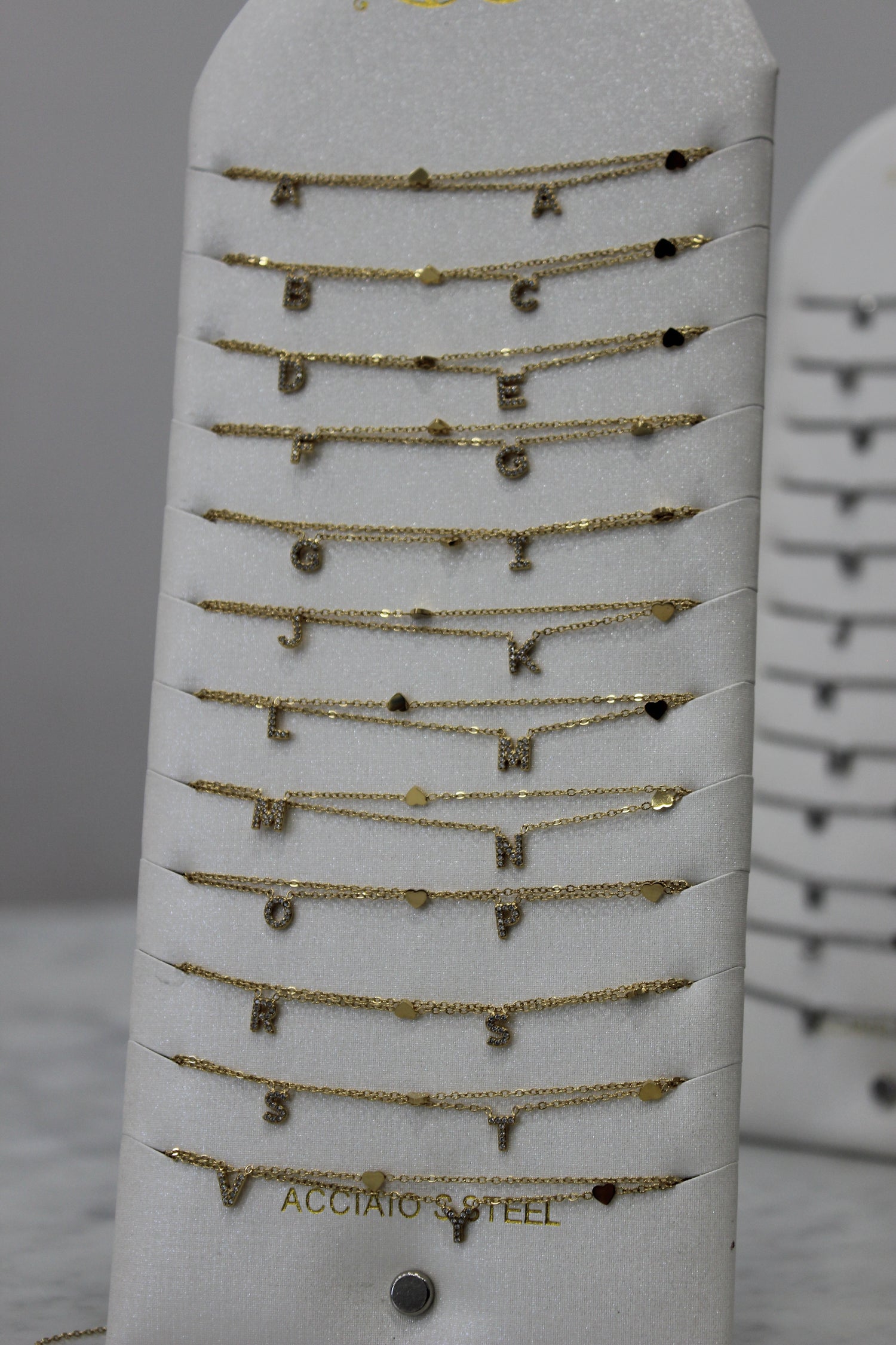 Collana love letter oro