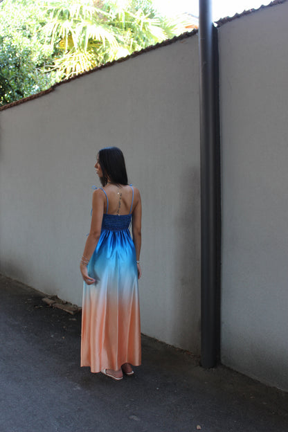 Abito Ombrè blu