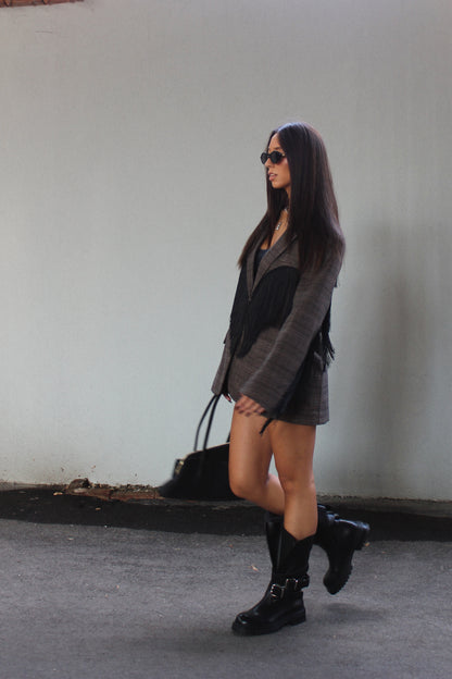 Blazer fringes lumina