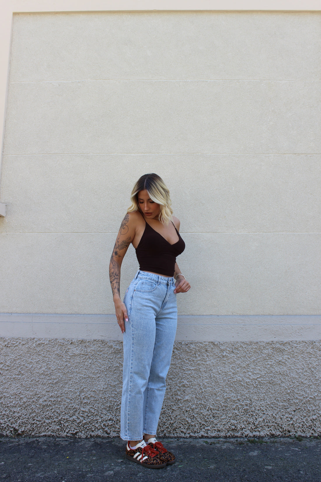 Jeans mom fit