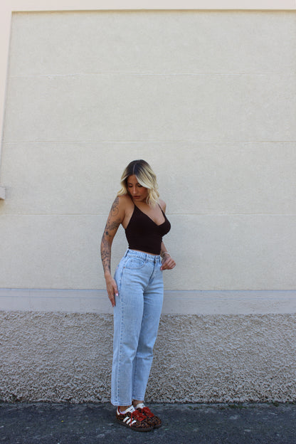 Jeans mom fit