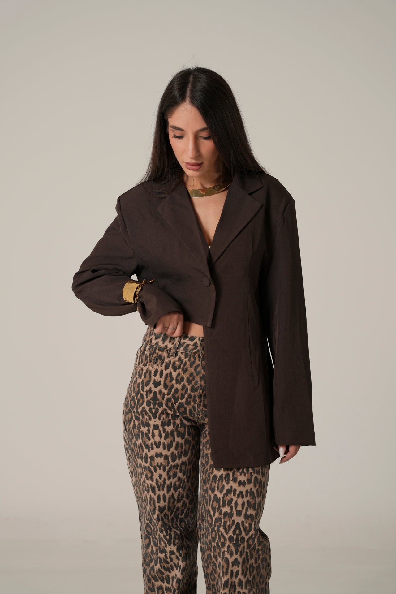 Blazer asimmetrico
