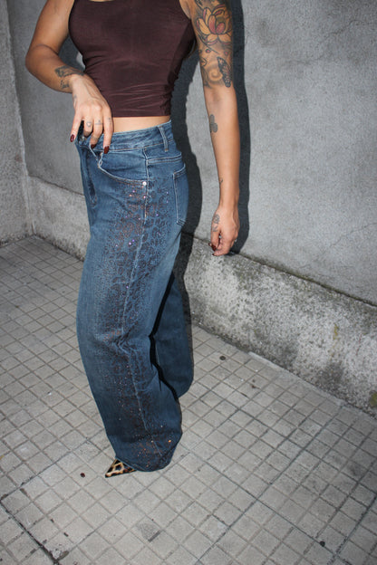 Jeans Luxury Maculato