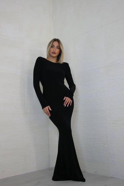 Abito a sirena Nero