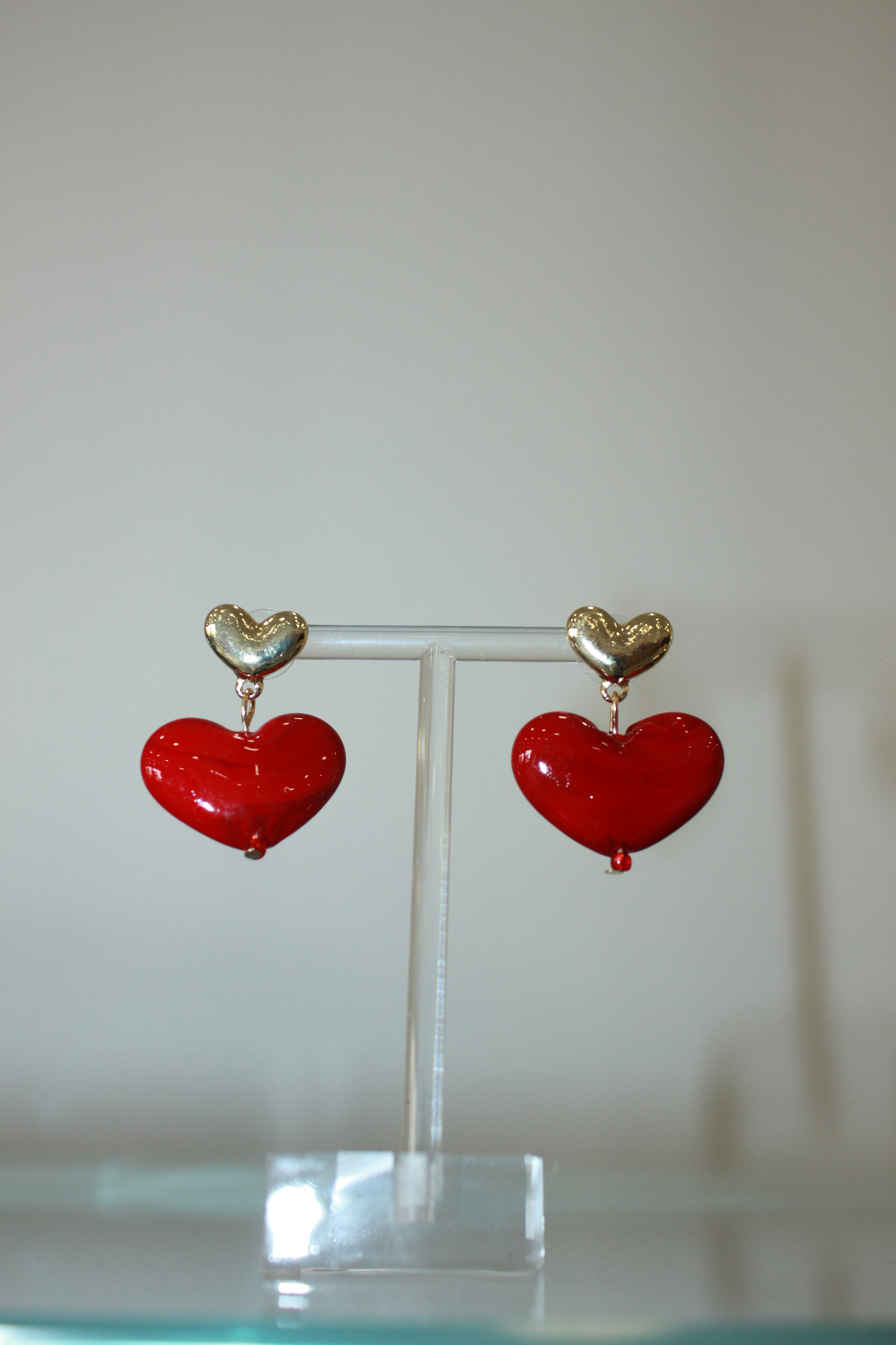 Orecchini Red Heart