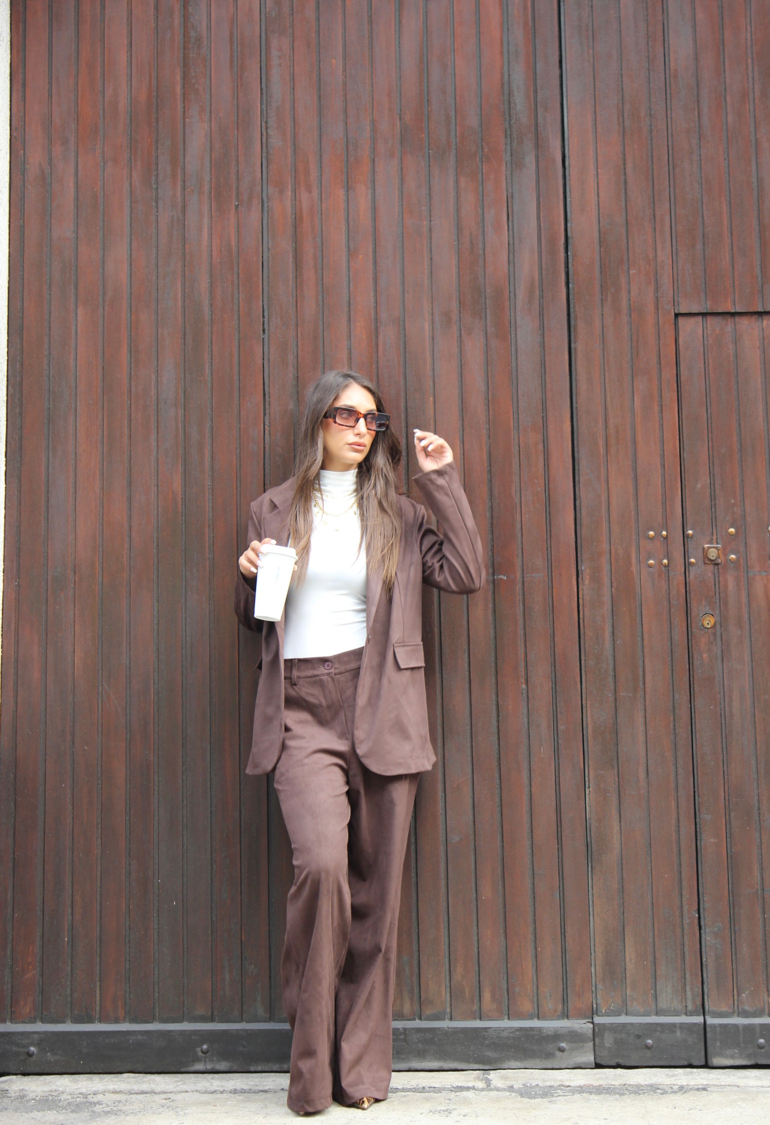 Coordinato in Suede